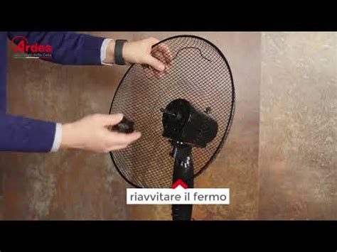 Come montare un ventilatore a piantana .